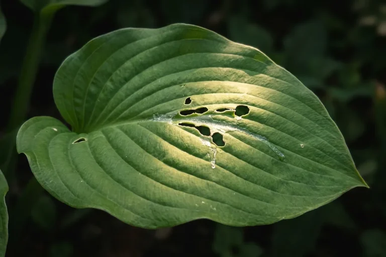 Common slug damage in gardens and how to spot it early