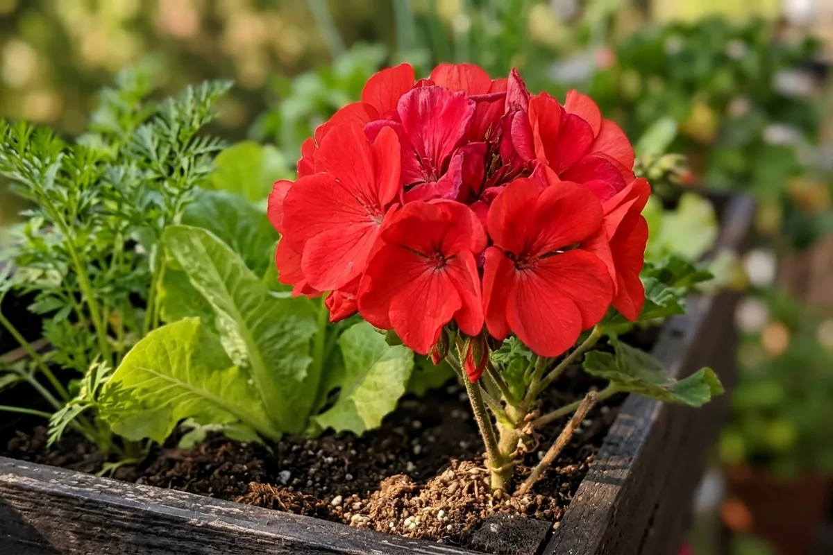 How to grow vegetables and flowers together in small gardens