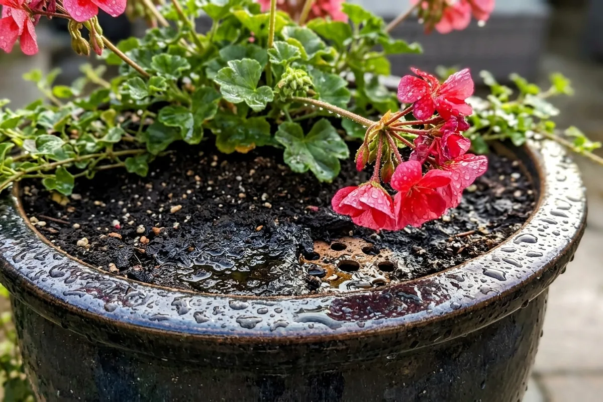 How to help patio pots recover after days of rain
