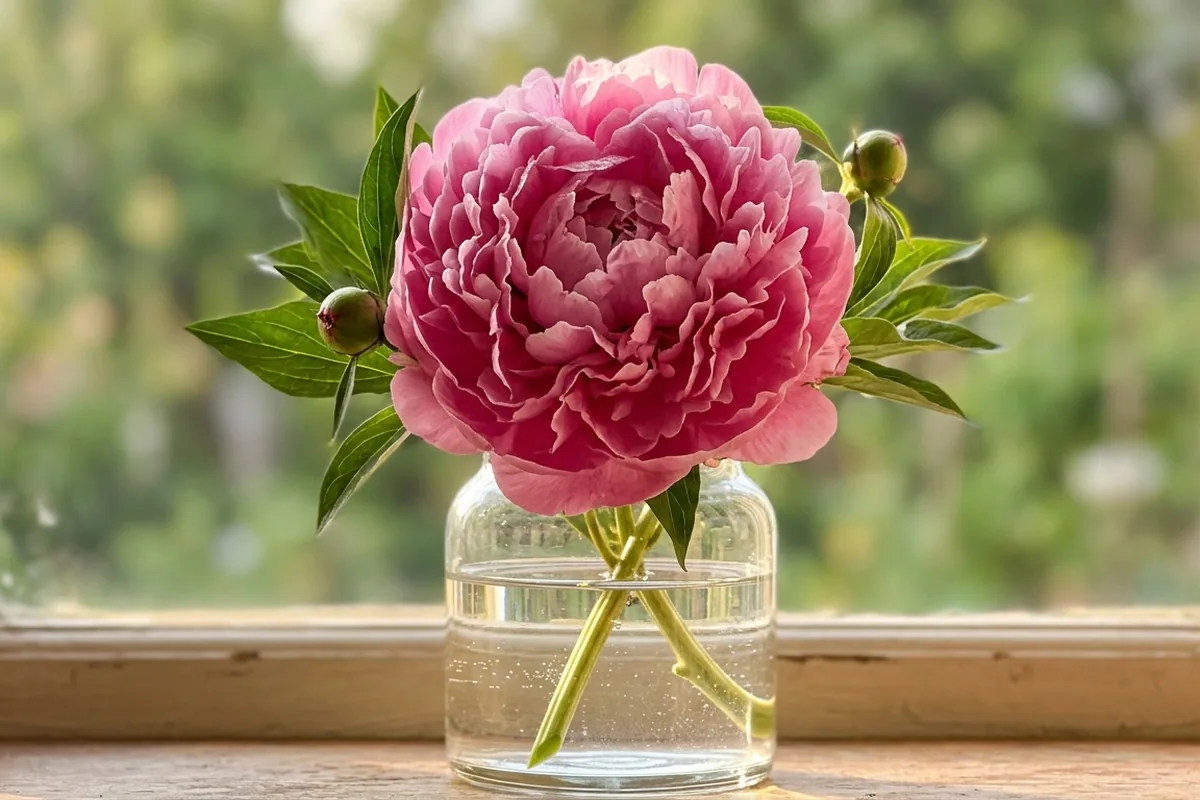 How to keep peonies fresh after cutting from the garden