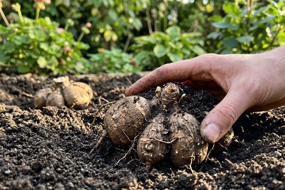 How to plant dahlia tubers for bigger summer blooms