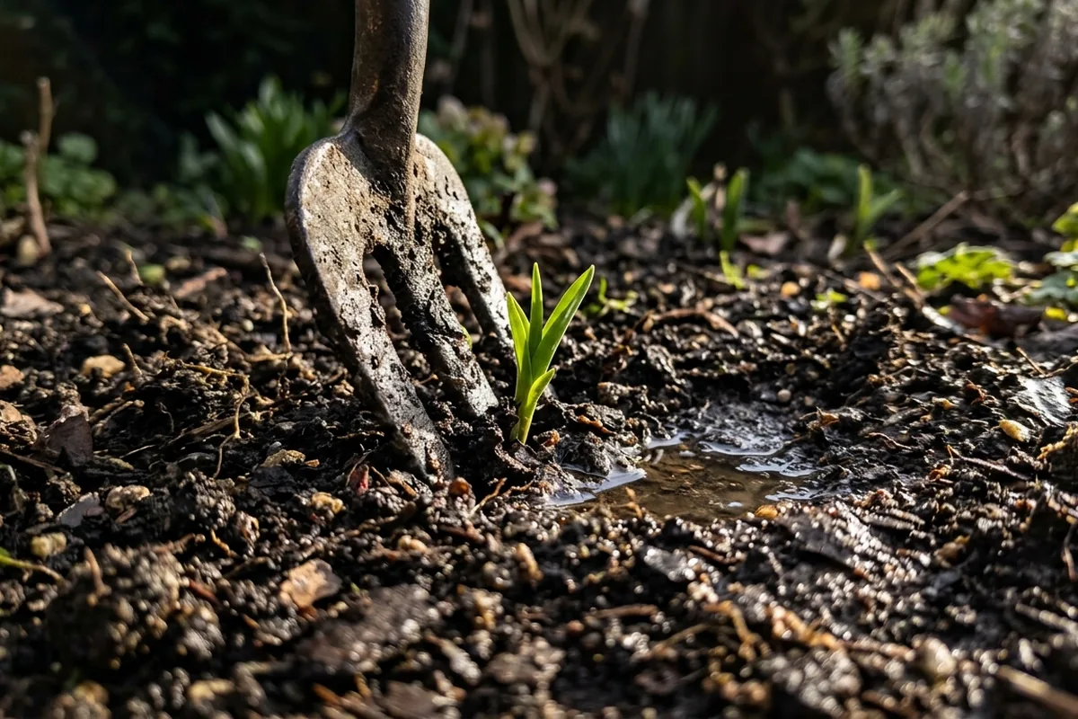 How to prepare garden soil after a wet winter