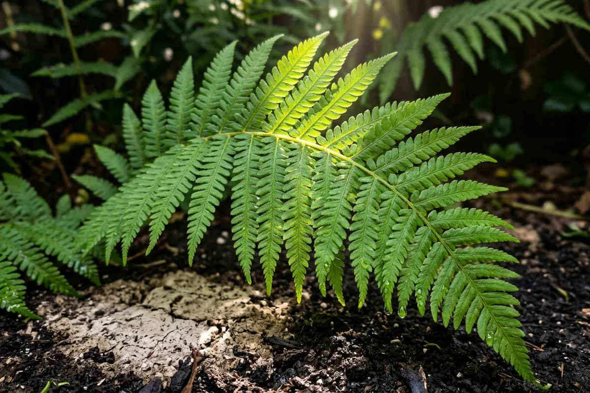 How to stop ferns drying out in shady gardens