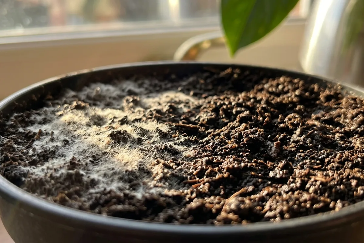 Mould on compost is a warning sign, not just a mess