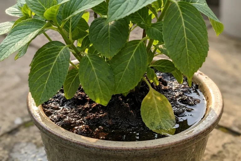 Overwatered container plants: symptoms and how to save them