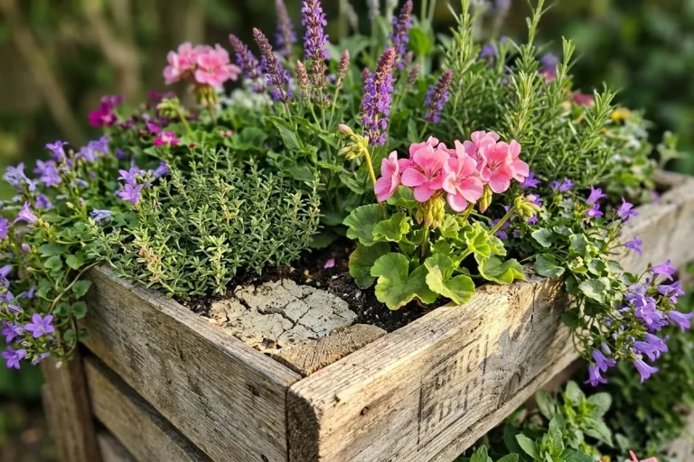 Sustainable garden ideas using recycled and natural materials