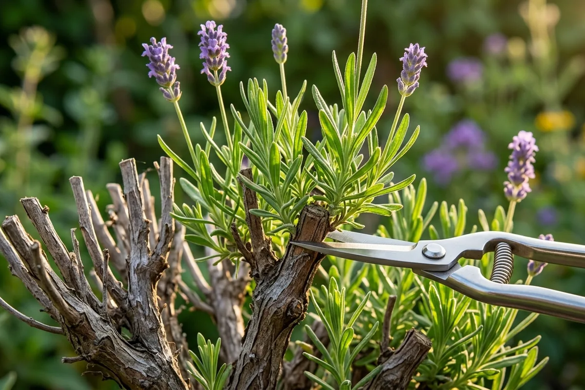 Why lavender turns woody and how to keep it flowering