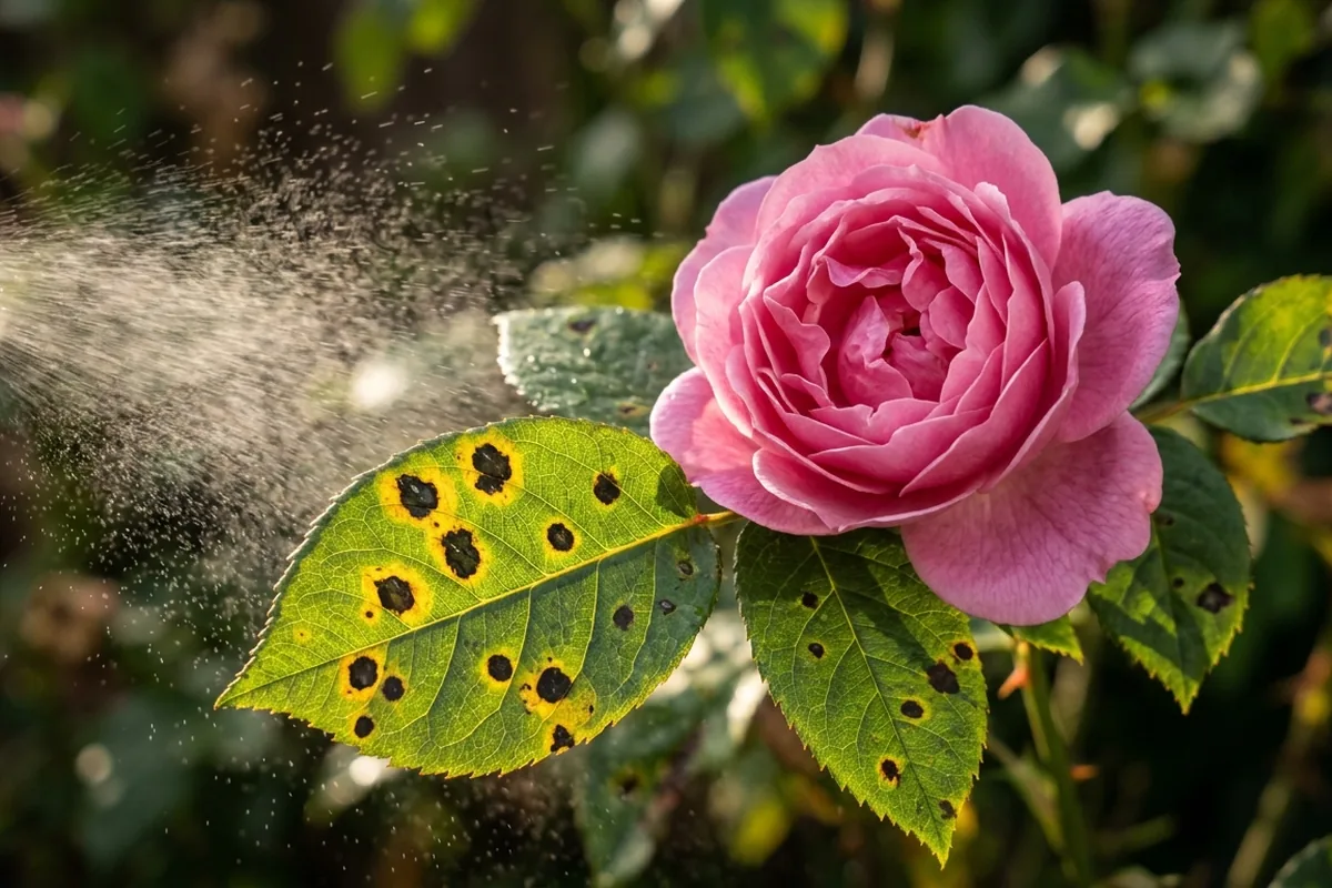 Why roses get black spot and how to reduce it naturally
