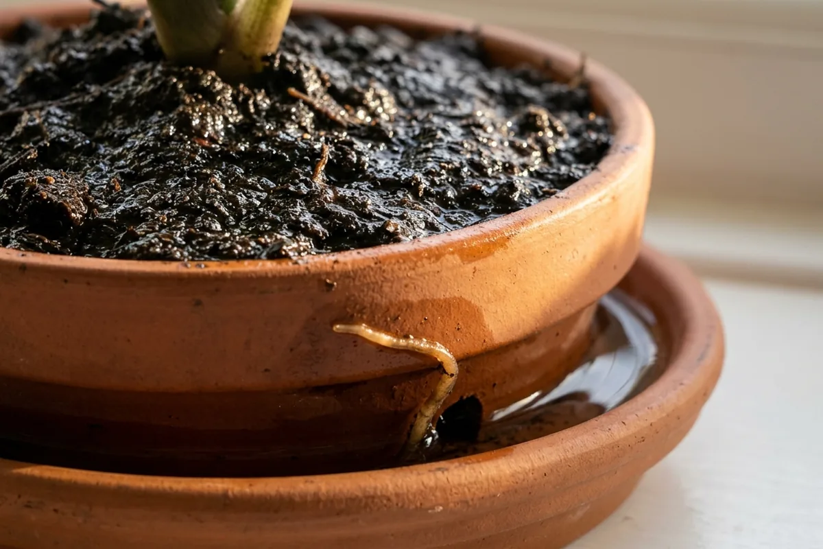Why wet compost can damage roots faster than dry soil